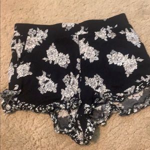 Flowy Floral Shorts